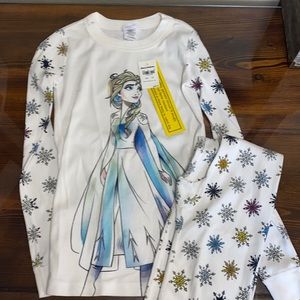 Hanna Anderson Frozen 2 Elsa Pajamas NWT